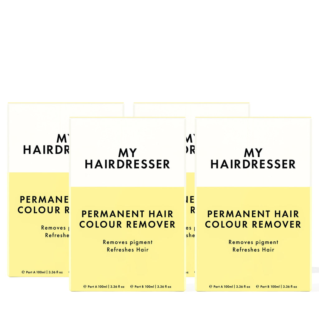 My Hairdresser Permanent Hair Colour Remover 4 Pack My Hairdresser Australia