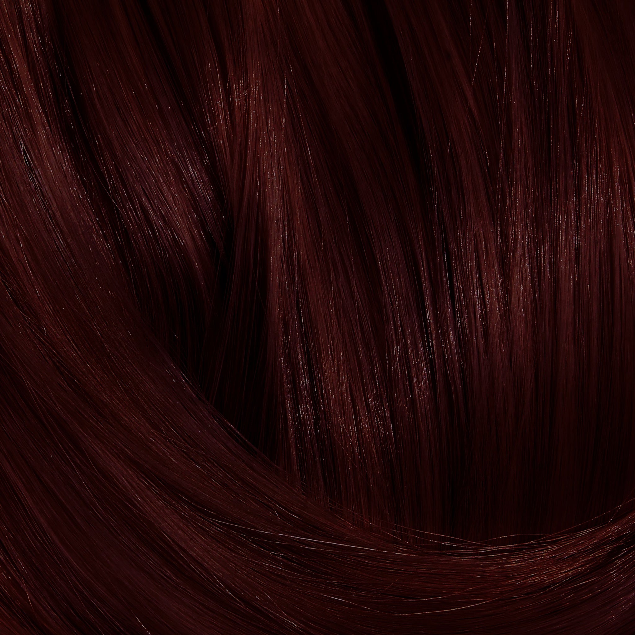 dark red plum hair color